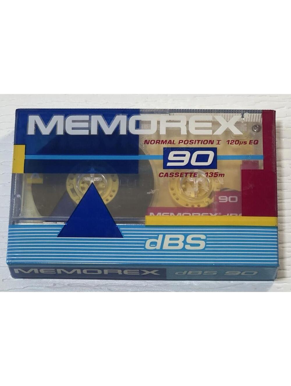 Memorex dBS 90 Minute Blank Cassette Brand New Sealed